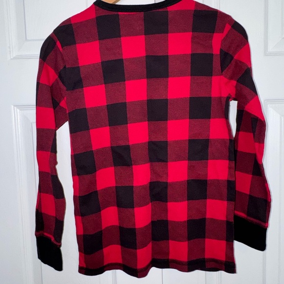 Children’s Place Red and Black Checkered Long Sleeve Tee - Picture 4 of 4